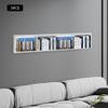YINZINR 3 Pcs Wall Mount Display Rack. 34 inch CD DVD Rack Album Display Shelves Video Game Organizer Wall Bookcase view 2