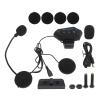 Tyenaza Helmet Headset, BT 12 Helmet Earphones Stereo Motorcycle Earphone Systems Multifunctional Hands Free Calling Motorcycle Headset for Cycling Driving view 1