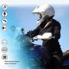 Tyenaza Helmet Headset, BT 12 Helmet Earphones Stereo Motorcycle Earphone Systems Multifunctional Hands Free Calling Motorcycle Headset for Cycling Driving view 2