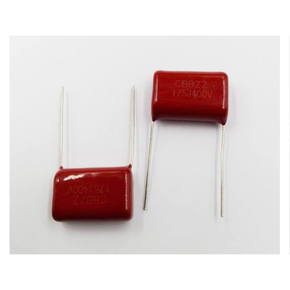 10 PCS CBB 175J 400V 1.7UF P20mm Metallized Film Capacitor 400V175J 175 400V
