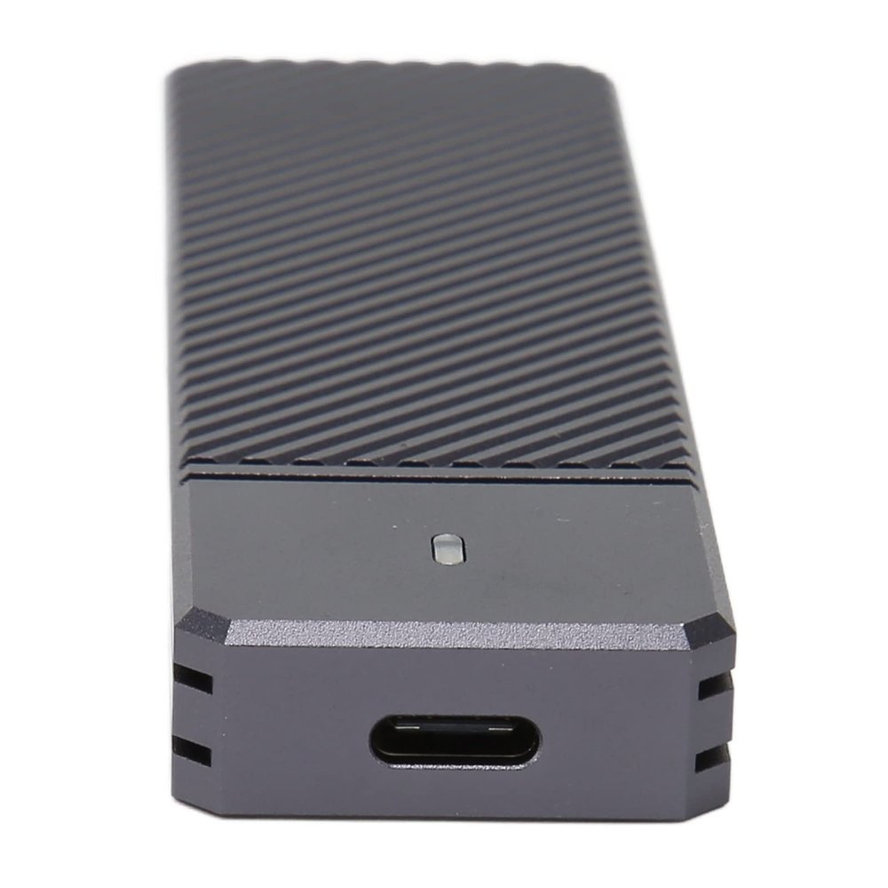 Gavigain Hard Drive Enclosure USB 3.2 Gen2 External Hard Disk Drive Case for 2230 2242 2260 2280 10Gbps High Speed Multifunction NVME SSD Enclosure, Mobile Hard Disk Box(Zebra i9-583)