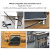 Laptop Lock, Tablet Lock Security Cable, Computer Anti Theft Lock Kit with Locking Base, 360 Degree Free Rotating Dual Axis, Anti Theft Hardware Protection for Laptops, Monitors and Projectors view 2