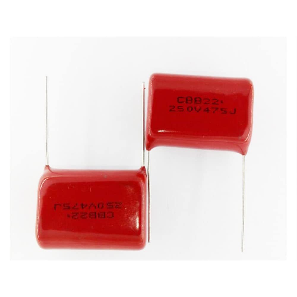 10 PCS CBB 475J 250V 4.7UF P25mm Metallized Film Capacitor 475 250V