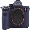 A7R V Camera Case, BMAOLLONGB Fullbody Thin Lightweight Silicone Camera Skin Body Rubber Cover Case for Sony Alpha A7R V A7R5 (Blue) view 1