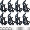 8 Pcs Shovel Holder for Truck, Metal Shovel Mount for Roof Rack, Truck, RV view 1