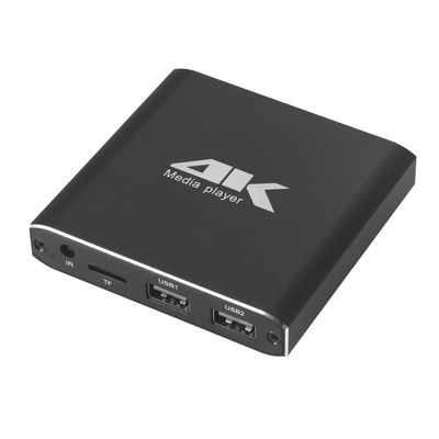 ACEMAX 4K Ultra-HD Digital Media Player for USB Drives and Micro-SD Cards HEVC/H.265 HD and Analog AV Automatic Playback and Looping Capability 8TB Supporting Digital Signage Player