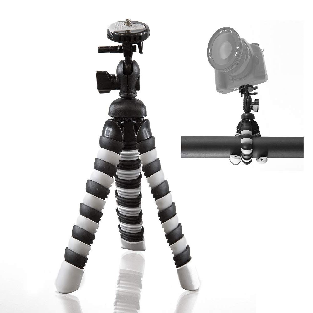 Flexible & Strong 8" Tripod for Canon Vixia HF R60 R62 R70 R72 R600 R700 G40
