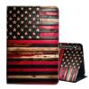 AIRWEE for Samsung Galaxy Tab S9 FE Case 10.9 inch, PU Leather Red American Flag Cover Multi Angle Stand Auto Sleep/Wake for Samsung Galaxy S9 FE Tablet Case with Pen Holder fit Galaxy Tab S9 11" view 1