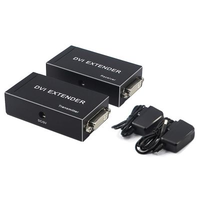 DVI c, HDMI KVM Extender, 6.75Gbps High Speed RJ45 Cable with EDID Support 1080P 3D DVI to RJ45