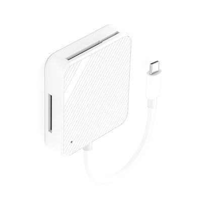 Type-C USB-C Memory Card Reader High-Speed Adapter for Smart Media M2 SD SM XD