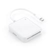 MOUDOAUER Multi-Slot Type-C USB-C Memory Card Reader Smart Media M2 SD SM XD 4-in-1 Adapter Hub Accessory view 4
