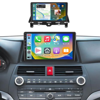 8Core 4G 64G 5GhzWiFi Radio for Honda Accord 8th 2008-2013,Android 13 Car Stereo with 10.1inch 1280X720P QLED Touch Screen Wireless Carplay Android Auto DSP 46EQ Bluetooth5.0 GPS FM/RDS Backup Camera