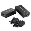 HDMI Extender Over Cat 5e/6/7, Adapter Converter Repeater Balun Transmitter Receiver Power Over Cat view 1