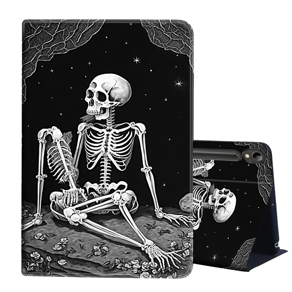 AIRWEE for Samsung Galaxy Tab S9 FE Case 10.9 inch, PU Leather Love After Death Cover Multi Angle Stand Auto Sleep/Wake for Samsung Galaxy S9 FE Tablet Case with Pen Holder fit Galaxy Tab S9 11"