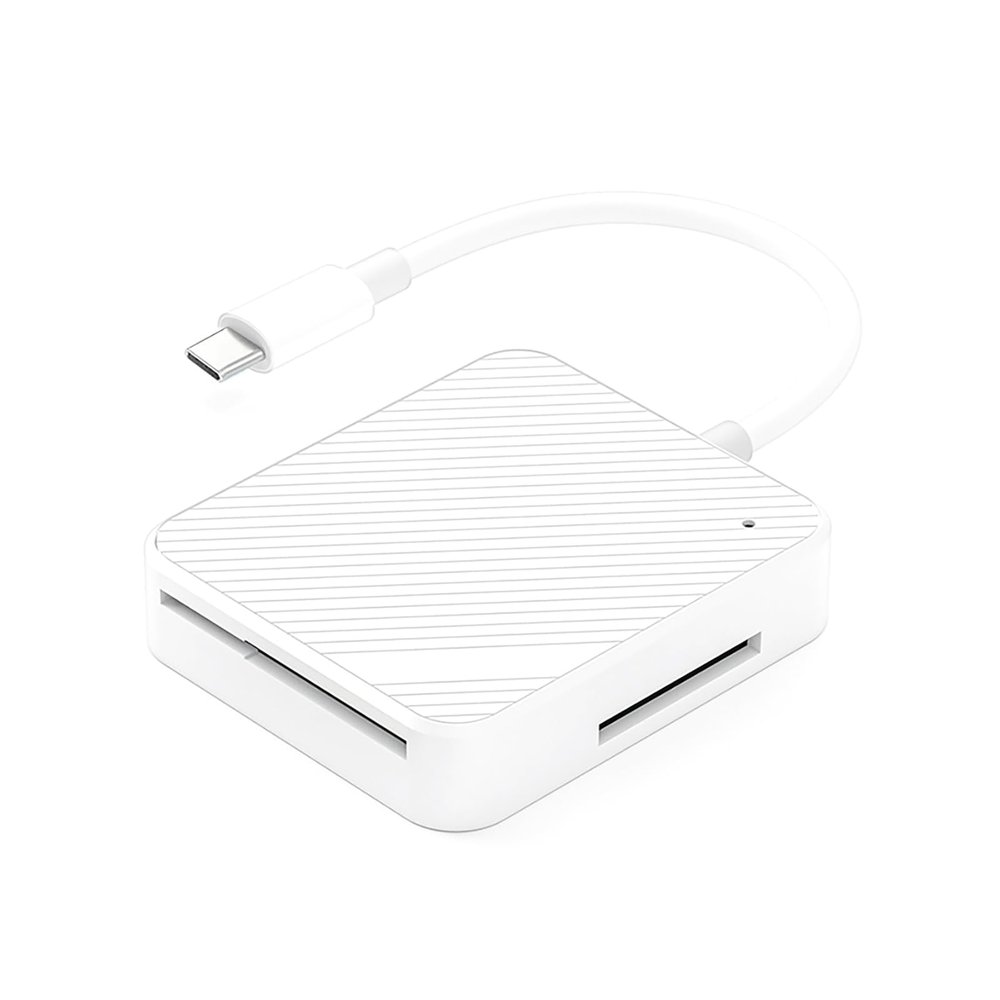 4 in 1 Type-C USB-C Hub Adapter Smart Media M2 SD SM XD Memory Card High Speed Reader