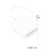 4 in 1 Type-C USB-C Hub Adapter Smart Media M2 SD SM XD Memory Card High Speed Reader view 3