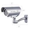ulafbwur Fake Surveillance Camera Lightweight Dummy Imitation CCTV Security Camera Protective Effective Silver view 3