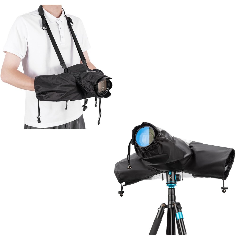 2 Pack Camera Rain Cover: Regular Style Camera Rain Cover Camera Rain Cover