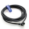 Eonvic Industrial M12 5 Pin Female Aviation Sensor Connector Electrical PVC Cable Right Angle 1M view 1