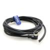 Eonvic Industrial M12 5 Pin Female Aviation Sensor Connector Electrical PVC Cable Right Angle 1M view 4