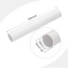 MECCANIXITY PVC Rigid Tube Round Pipe Tubing Hardware Tubing 28mm ID 32mm OD 20cm/8" Length White High Impact for Water Pipe, Crafts view 2