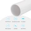 MECCANIXITY PVC Rigid Tube Round Pipe Tubing Hardware Tubing 67.8mm ID 75mm OD 20cm/8" Length White High Impact for Water Pipe, Crafts view 3