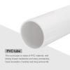 MECCANIXITY PVC Rigid Tube Round Pipe Tubing Hardware Tubing 67.8mm ID 75mm OD 20cm/8" Length White High Impact for Water Pipe, Crafts view 4