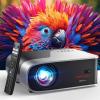 [Auto Focus/Auto Keystone] Smart Projector with WiFi and Bluetooth, Dolby Audio,DBPOWER Native 1080p Projector, Movie Projector, 50% Zoom with Carry Bag view 1