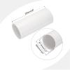 MECCANIXITY PVC Rigid Tube Round Pipe Tubing Hardware Tubing 81.4mm ID 90mm OD 20cm/8" Length White High Impact for Water Pipe, Crafts view 2