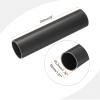 MECCANIXITY PVC Rigid Tube Round Pipe Tubing Hardware Tubing 45.2mm ID 50mm OD 20cm/8" Length Light Grey High Impact for Water Pipe, Crafts view 2
