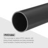 MECCANIXITY PVC Rigid Tube Round Pipe Tubing Hardware Tubing 45.2mm ID 50mm OD 20cm/8" Length Light Grey High Impact for Water Pipe, Crafts view 4