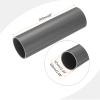MECCANIXITY PVC Rigid Tube Round Pipe Tubing Hardware Tubing 57mm ID 63mm OD 20cm/8" Length Light Grey High Impact for Water Pipe, Crafts view 2