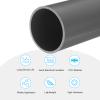 MECCANIXITY PVC Rigid Tube Round Pipe Tubing Hardware Tubing 57mm ID 63mm OD 20cm/8" Length Light Grey High Impact for Water Pipe, Crafts view 3