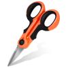 Seashark Heavy Duty Non Slip Serrated Edge Fishing Line Scissors for Saltwater Freshwater Braided Line Cutters (03) view 1