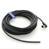 Eonvic Industrial M12 5 Pin Female Aviation Sensor Connector Electrical PVC Cable Right Angle 8M view 1