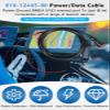 yourour [Upgraded Version] 010-12445-00 Power/Data Cable Threaded 4-Pin Fits for Garmin echoMAP Chirp,ECHOMAP Plus UHD,GPSMAP,Panoptix Upgrade view 2