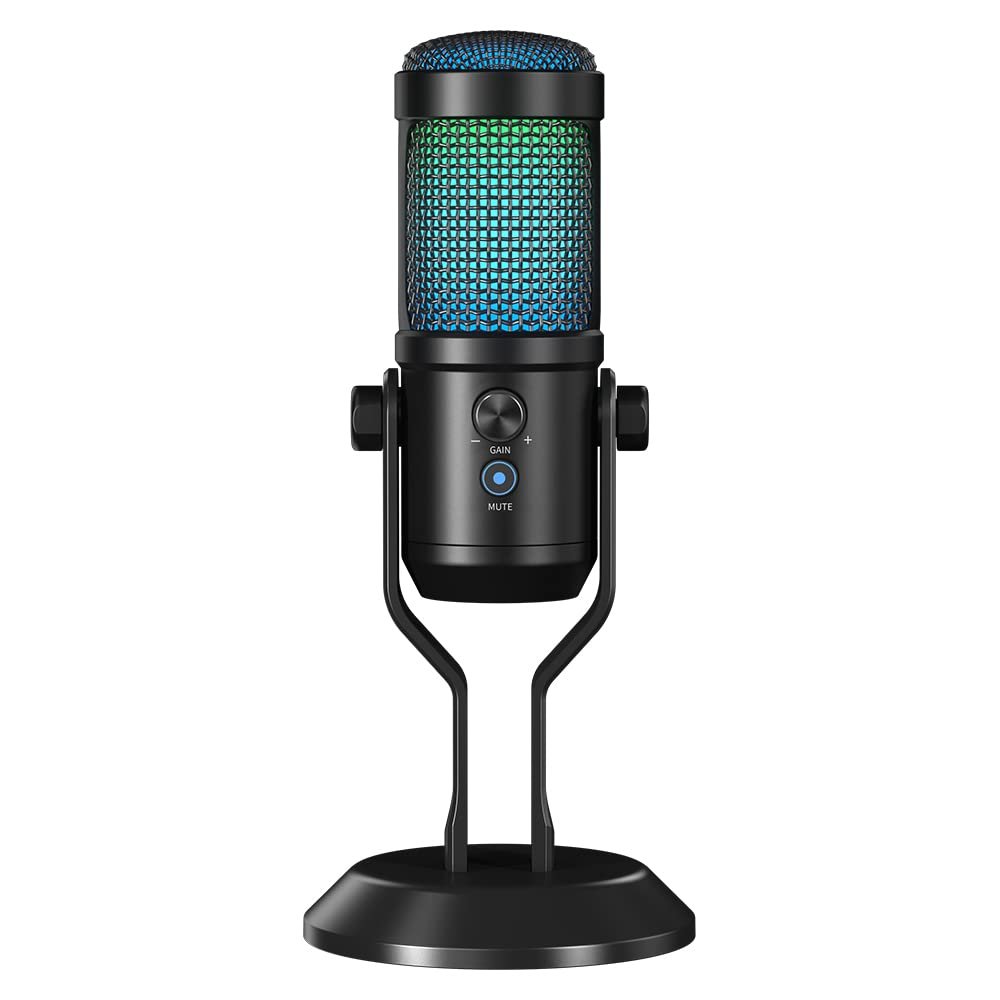 AUDIOPRO Computer Condenser Gaming Mic for PC 05 (Black05)