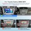 8 CORE 4G+64G Car Radio for Toyota Camry 2006-2011 with Wireless CarPlay/Android Auto, Podofo 9 Inch 1280 * 720P IPS Touch Screen Stereo Android 13 GP view 2