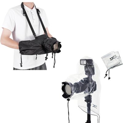 2 Pack Camera Rain Cover: Clear Style Camera Rain Cover Camera Rain Cover