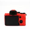 A7R V Camera Case, BMAOLLONGB Fullbody Thin Lightweight Silicone Camera Skin Body Rubber Cover Case for Sony Alpha A7R V A7R5 (Red) view 4