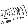 YEAHSO Cabinet Handles Suitcases Black Solid Aluminum Alloy Door Knobs and Kitchen Cupboard Pulls Drawer Furniture Hardware 1Pcs (Color : AB6) view 3