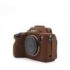 A7R V Camera Case, BMAOLLONGB Fullbody Thin Lightweight Silicone Camera Skin Body Rubber Cover Case for Sony Alpha A7R V A7R5 (Coffee) view 3