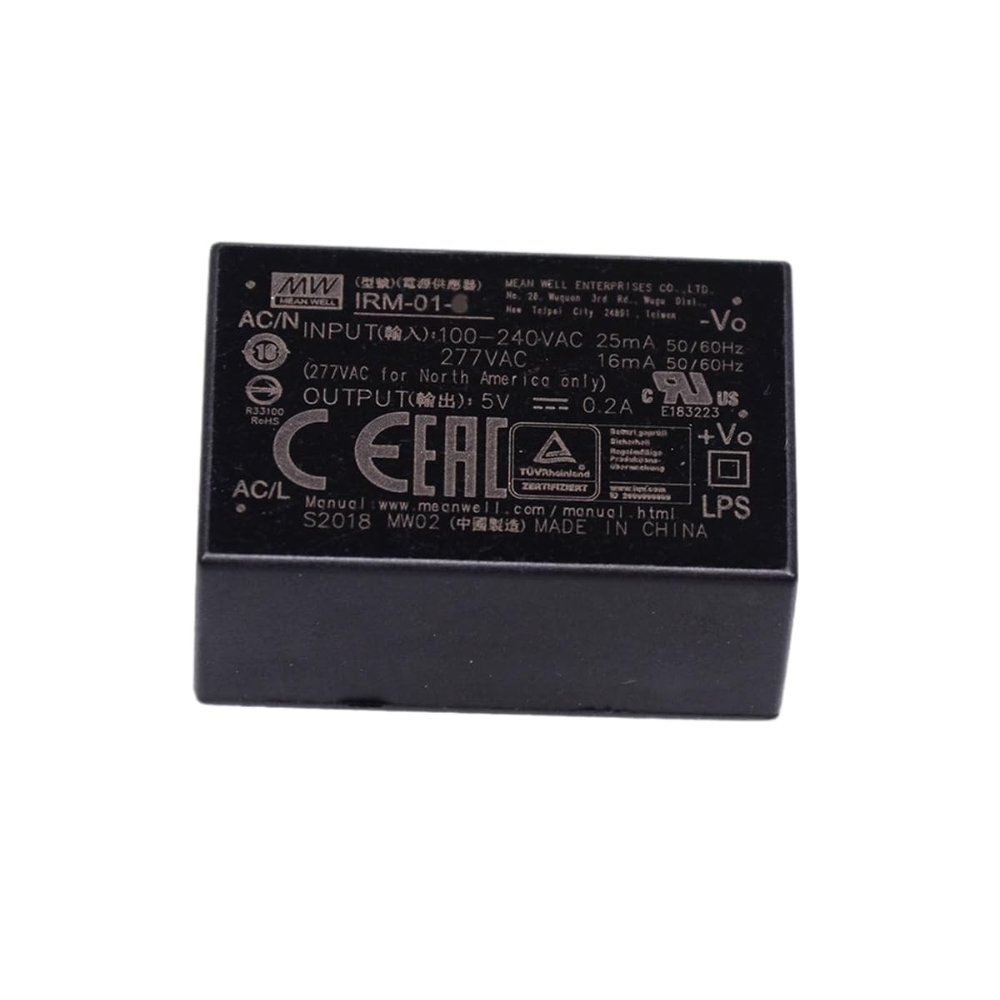 Mean Well IRM 1W 3.3V 300mA Switching Power Supply IRM-01-3.3 PCB Type AC-DC