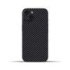IPG Compatible with iPhone 15 Plus Decorative Carbon Fiber Vinyl Back and Sides Full Protection Anti Scratch Skin Guard - 3D Surface - Easy to Install for 15 Plus (Black Carbon Fiber) view 3
