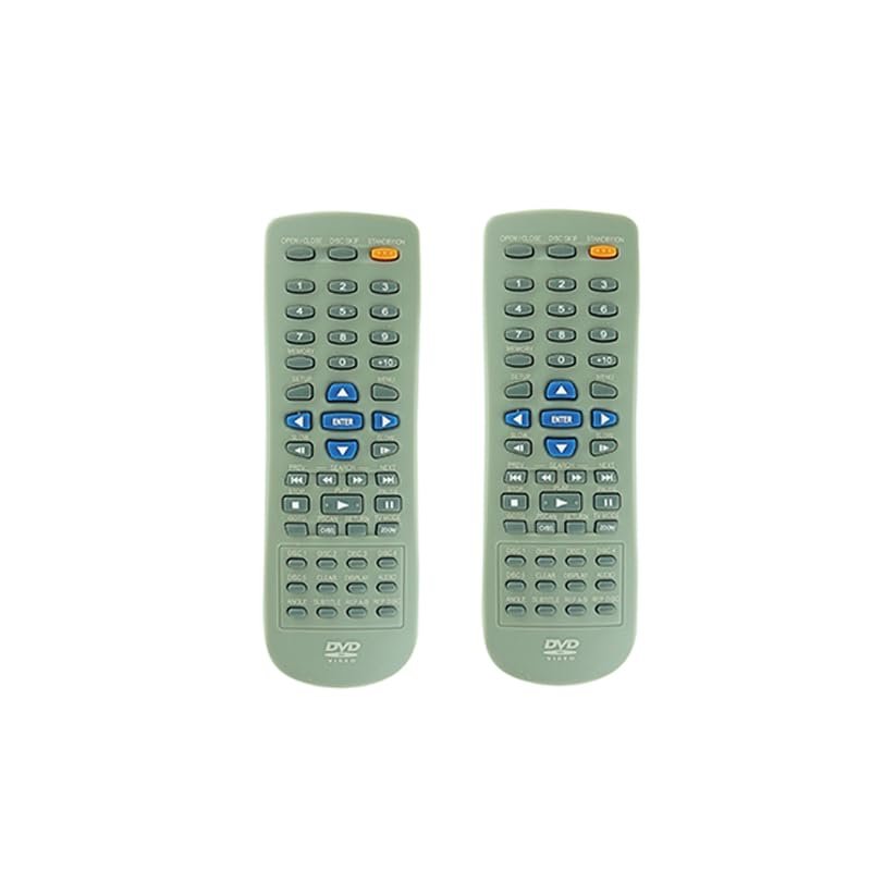 2PCS Remote Control for Audiovox VE727 VE927 & TruTech KLV3170 Widescreen LCD Drop Down TV Built-in DVD Player