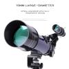 BIJOOT Astronomical Telescope Refractor Monocular Telescope, with Tripod for Adults & Beginner Bird Watching, Stargazing view 4