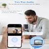 ZHXINSD [Dual Lens 2K+2K&10X Zoom] Home Wireless Security Camera System with 12.5" LCD Monitor Outdoor, 10CH Kit 4PCS House WiFi Camera 1TB HDD view 4