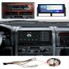 ADMLZQQ Double Din Car Stereo Multimedia with Bluetooth and 9" Touchscreen Android 11 for Jeep Grand Cherokee 1999-2005,with GPS/Car-Play Android/SWC/Backup Camera/Mirror Link/4G WiFi,Y3 4+64g view 2