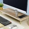 CRAFT KITTIES Wood Monitor Stand Riser -Desk Stand Wood for Computer/Laptop/TV Printer - Monitor Arms & Stands Desk Riser for Office Organizers -Desktop Workspace (M03-560F-43BR1-US) view 1
