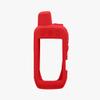 kwmobile Case Compatible with Garmin Alpha 200i / Alpha 300i - GPS Handset Navigation System Soft Silicone Skin Protective Cover - Red view 3
